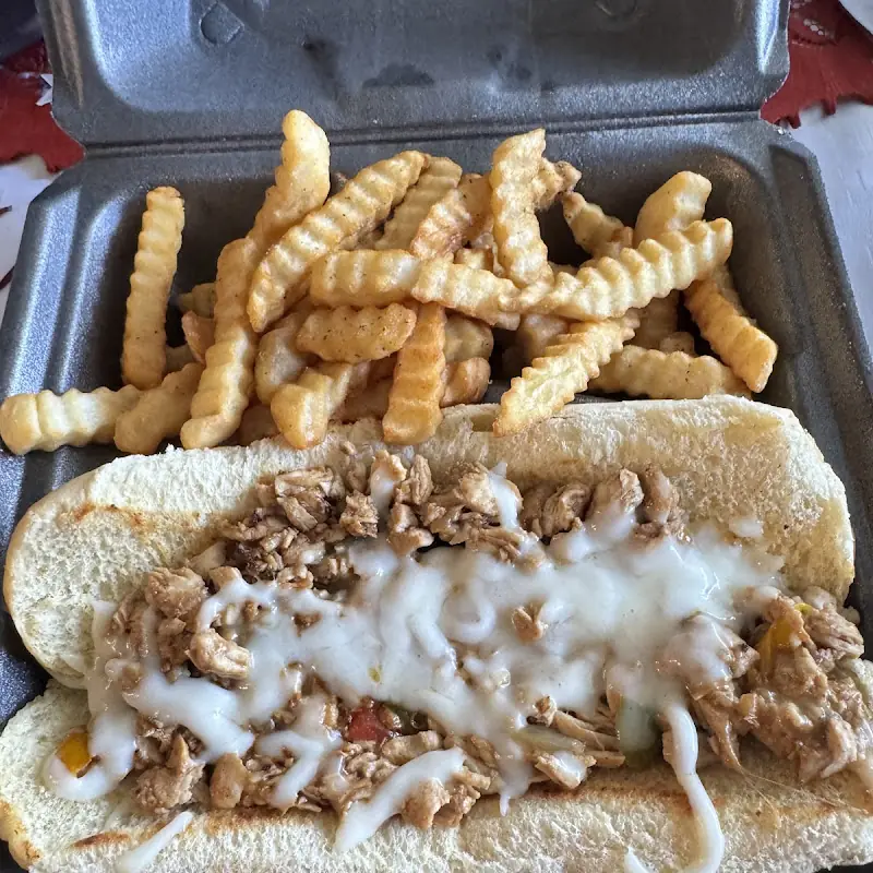 Triple Smash Bear Burger w/ Fries