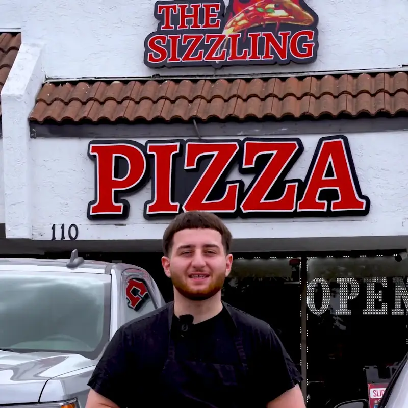 The Sizzling Pizza