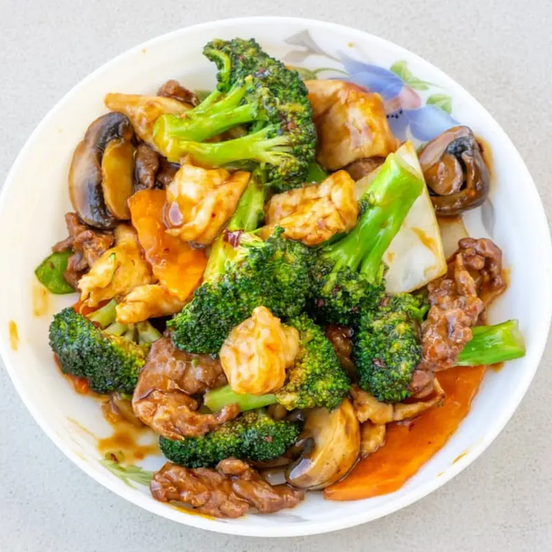 Shrimp with Snow Pea Pods