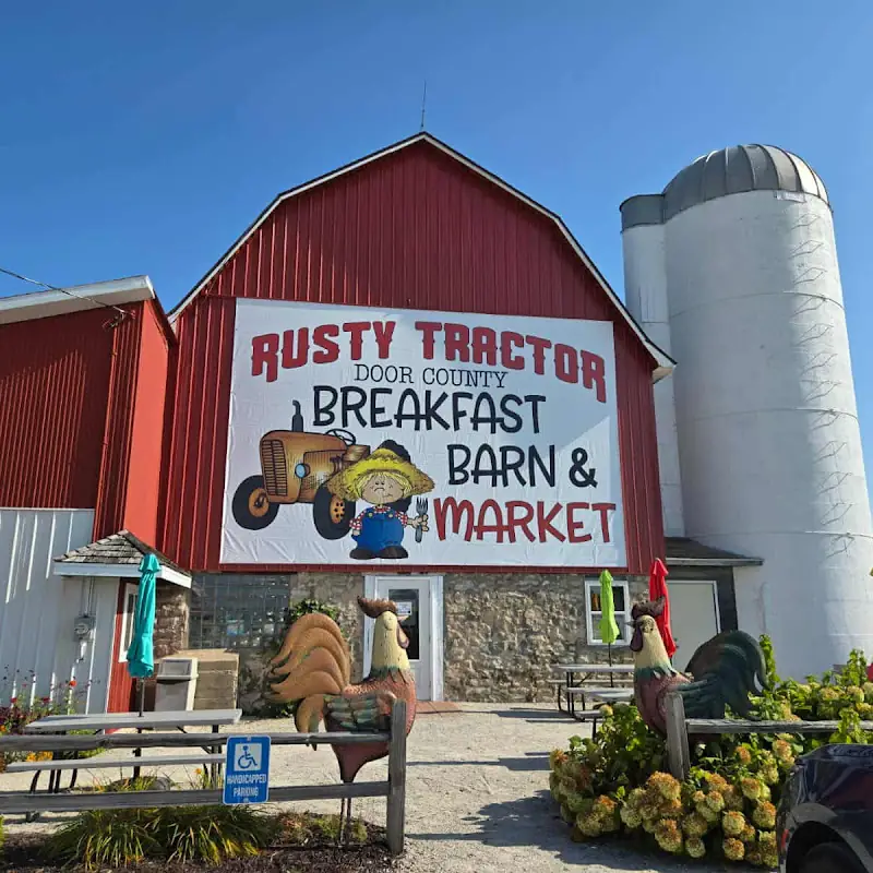 Rusty Tractor - Door County - Breakfast Barn