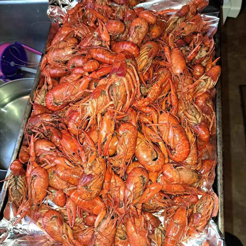 Papa Tim's crawdads hole