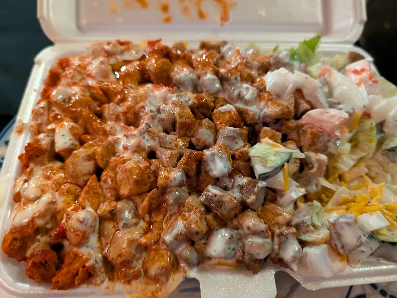 Halal Food Cart Famous Gyro
