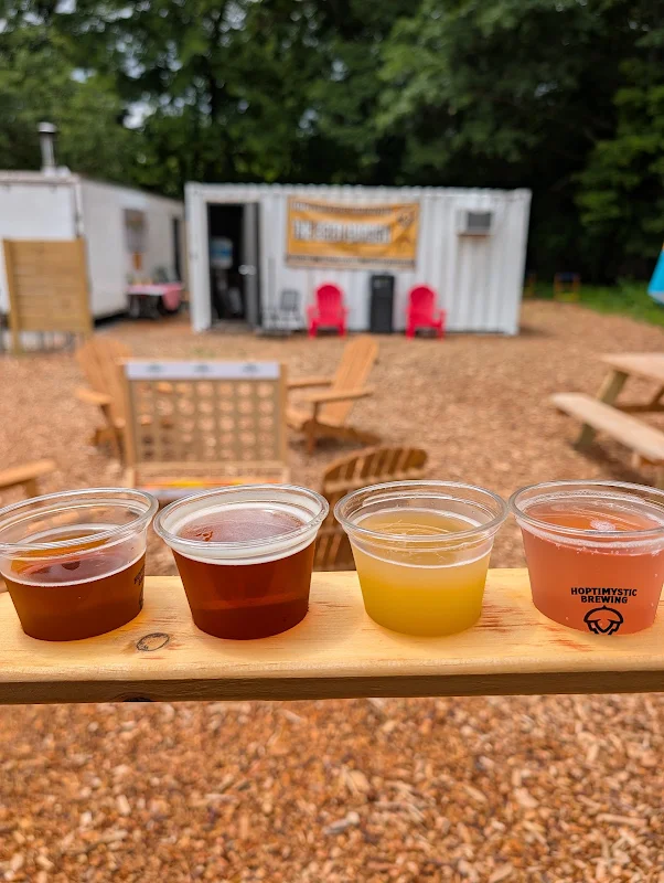 The Beer Garden by Hoptimystic Brewing and 900 Degrees Pizzeria
