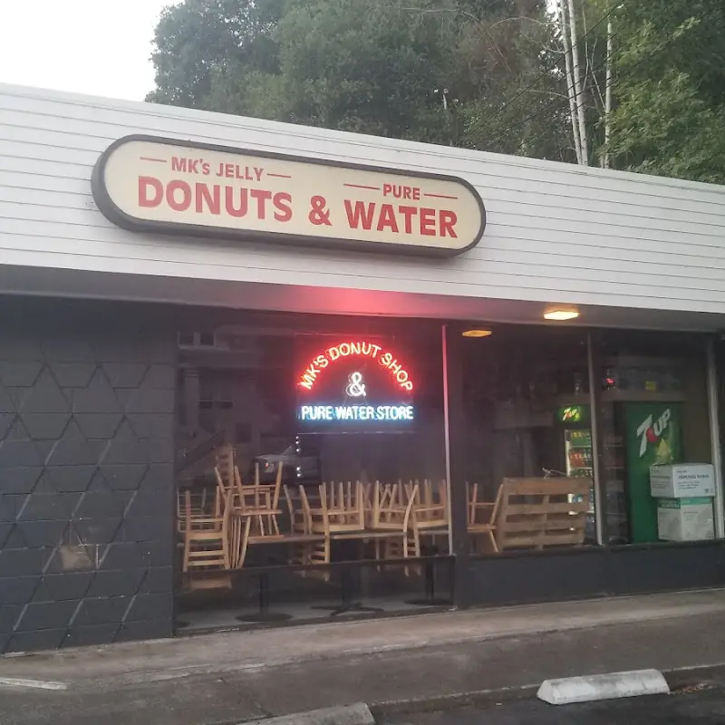 M K Jelly Donuts & Pure Water