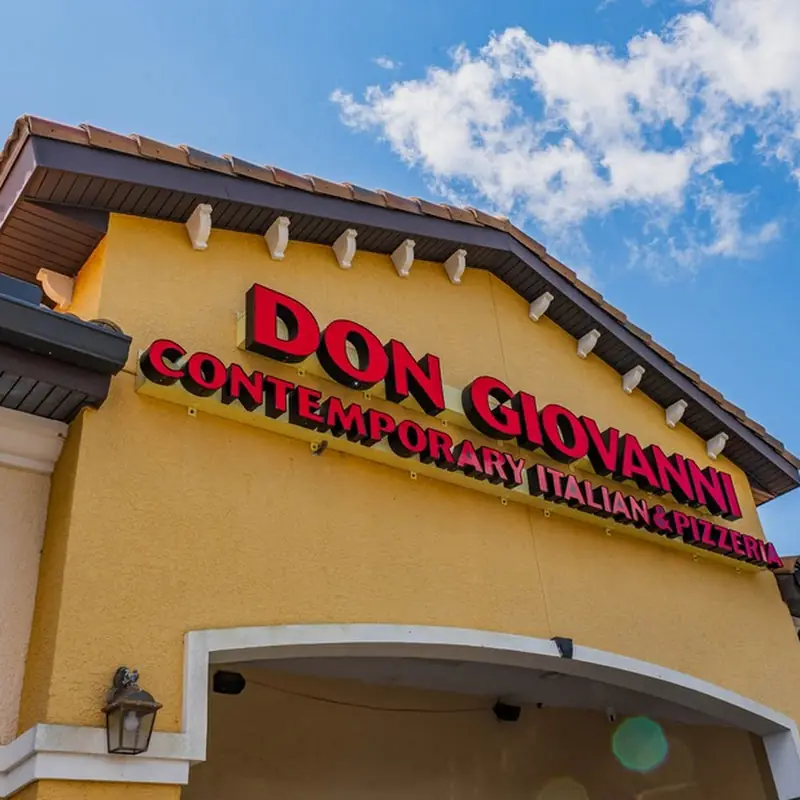 Don Giovanni contemporary italian and pizzeria Full Bar PORT ORANGE