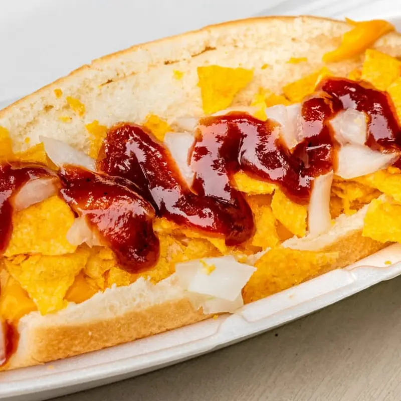 1. Hot Dog,  Fries &  Can of Pop
