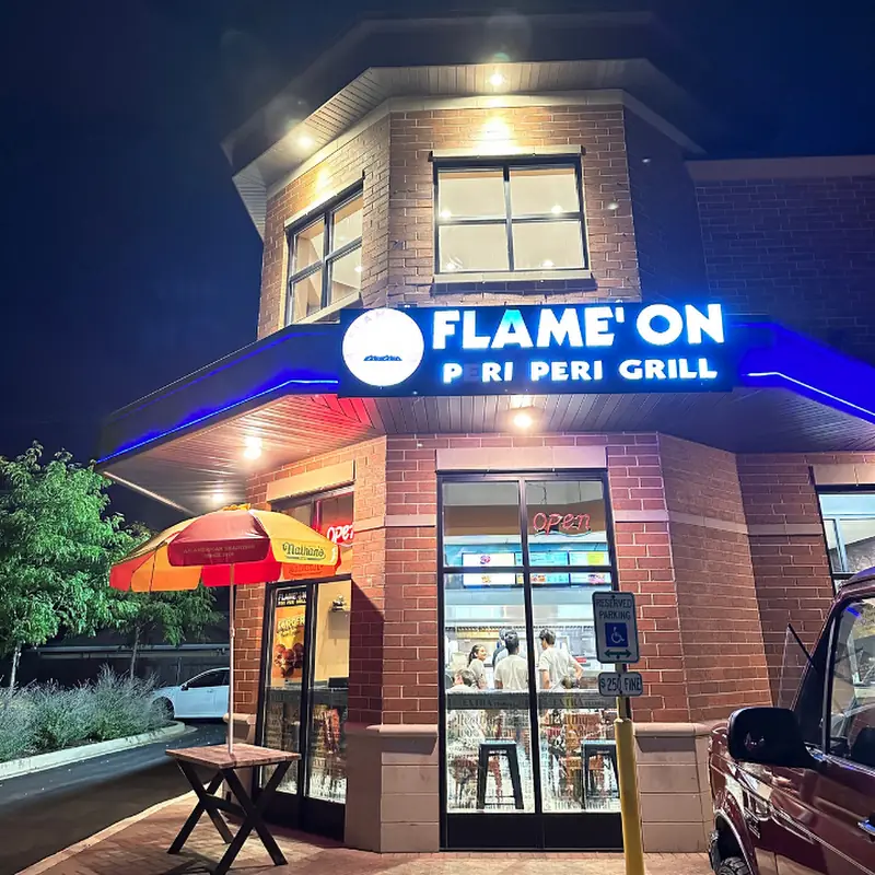 Flame on Peri Peri Grill