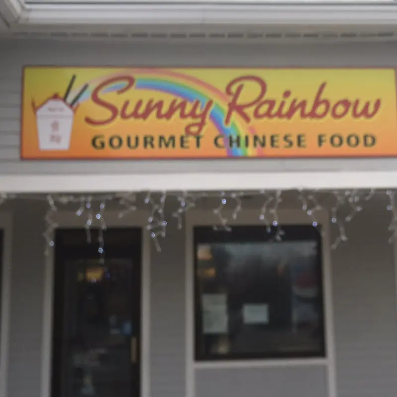 sunny rainbow