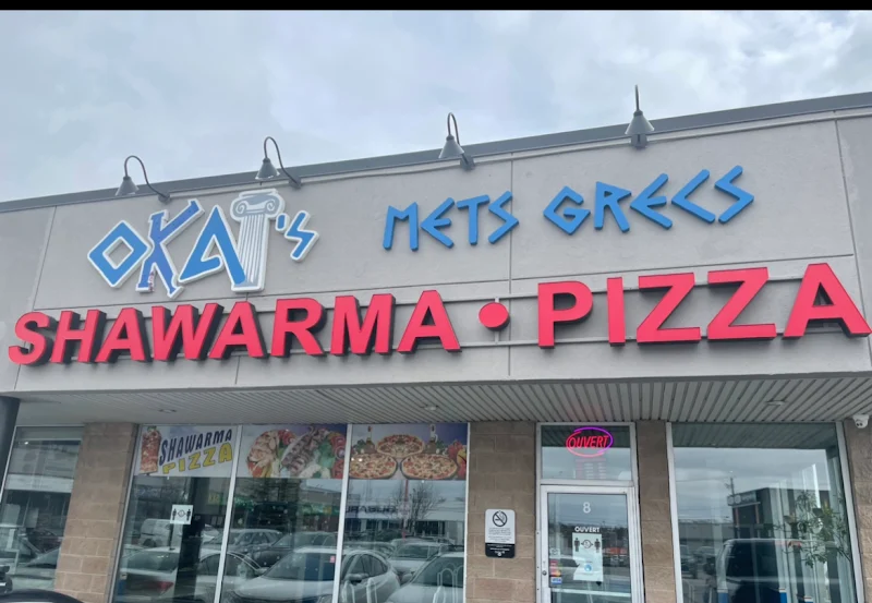 Grande pizza grecque / Large Greek Pizza