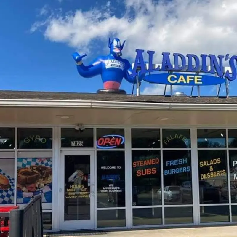 Aladdin's cafe
