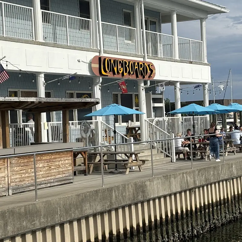 Longboards East Beach Waterfront Dining and Tiki Bar