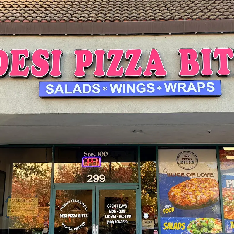 Desi Pizza Bites - Folsom
