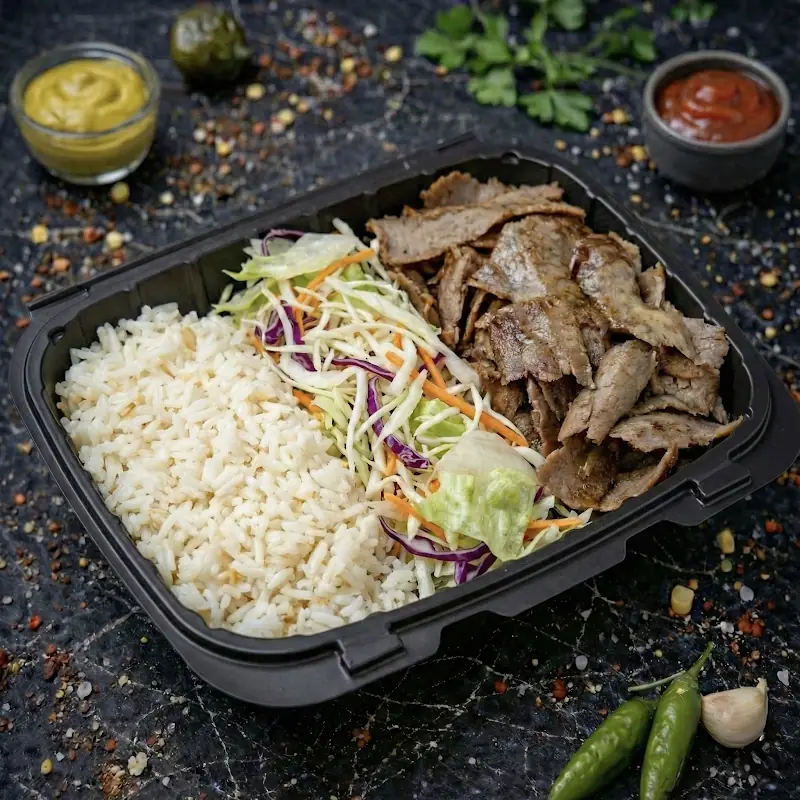 Toasted Chicken Doner With Cheese