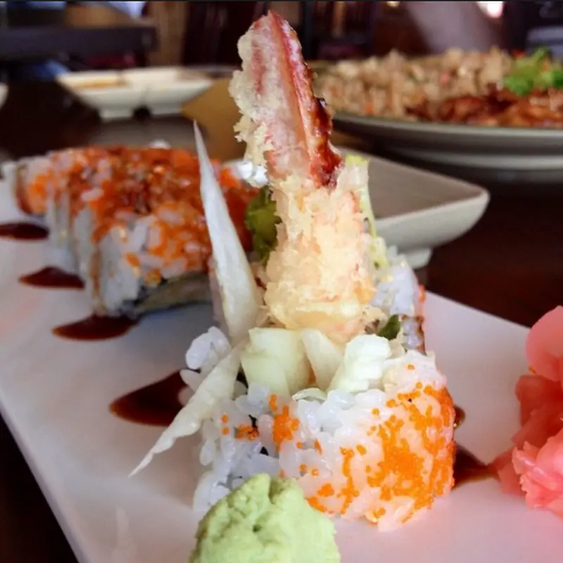 snow crab Roll Bento