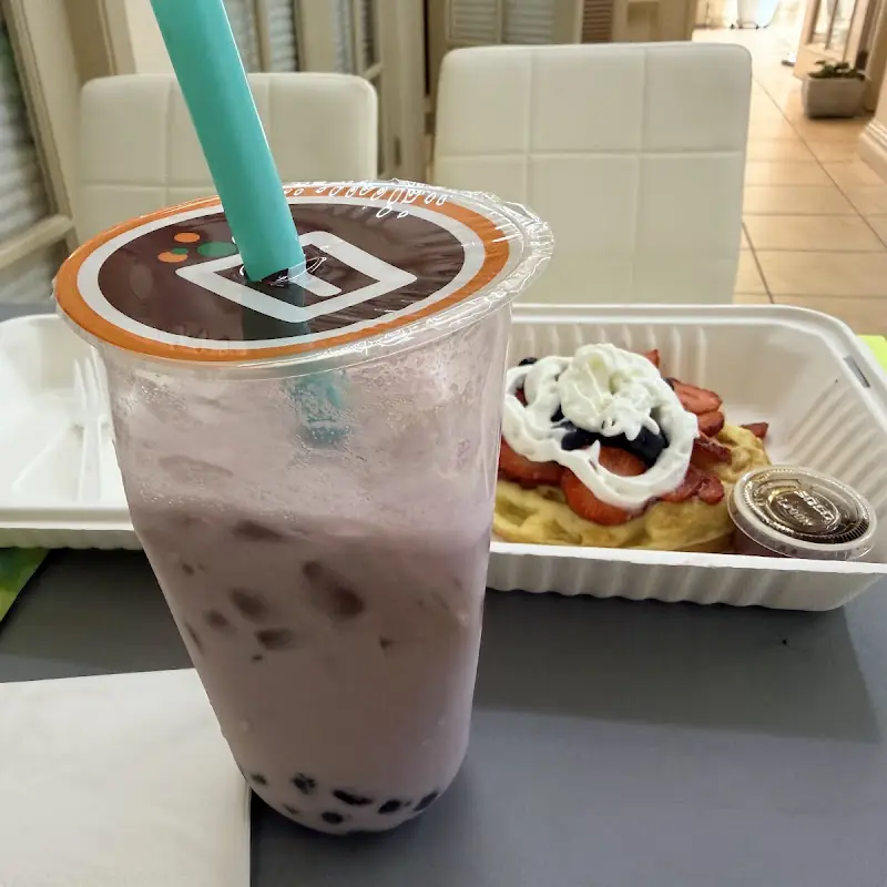 Strawberry Matcha Latte