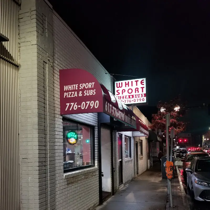White Sport Pizza