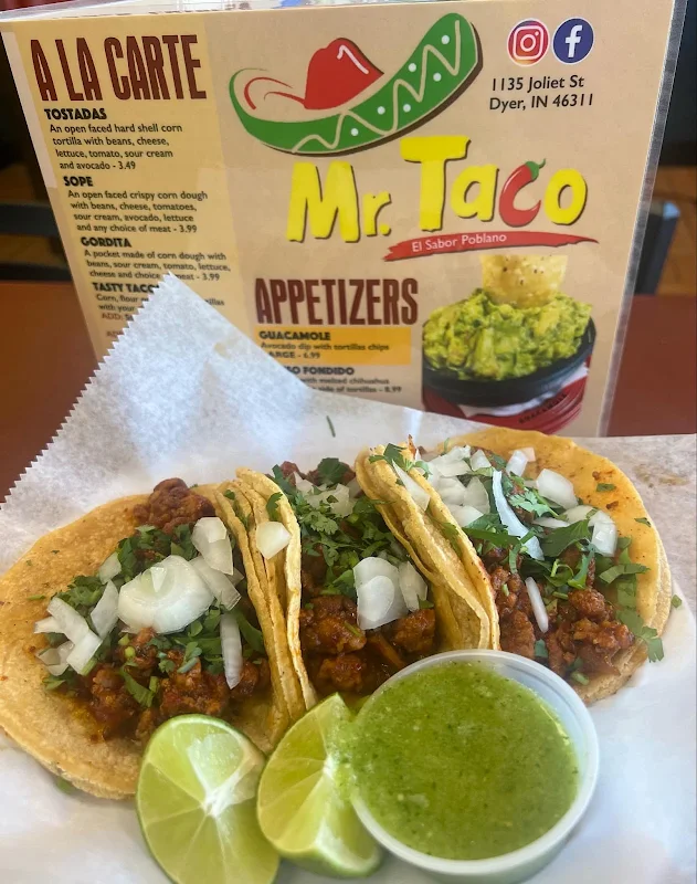 Mr. Taco el sabor Poblano