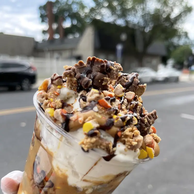 Warm Fudge Brownie Sundae