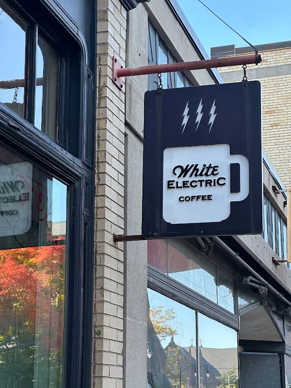 White Electric Coffee