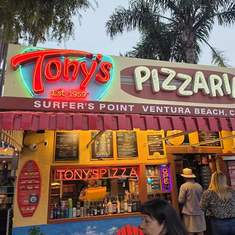 Tony's Pizzaria Surfers Point, Ventura Beach