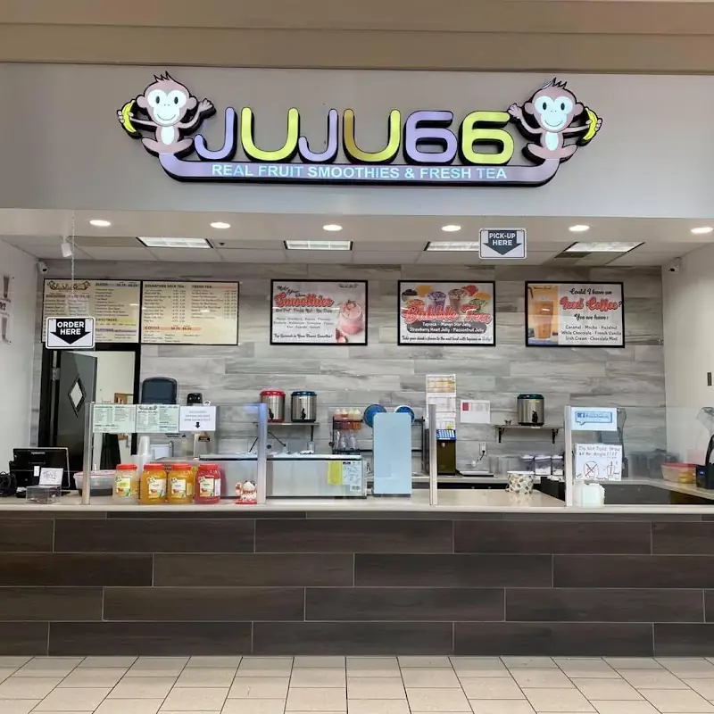 JUJU66 real fruit smoothie and fresh tea