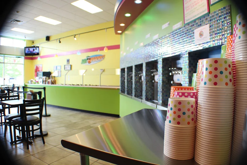 Just Peachy Frozen Yogurt