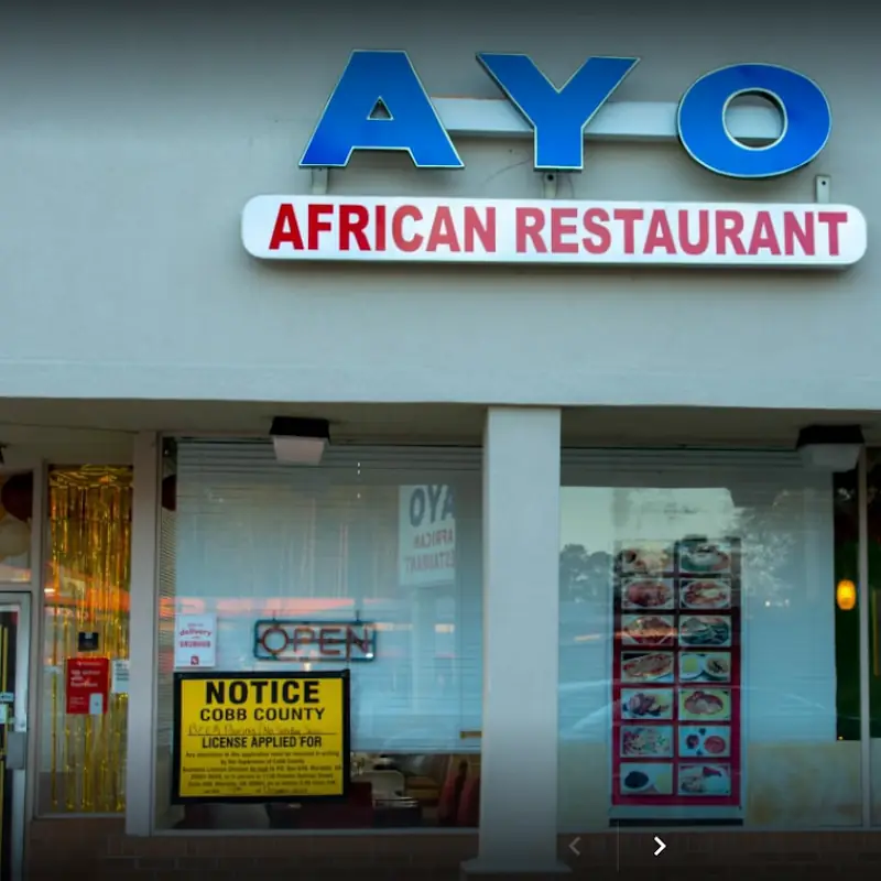Ayo African Restaurant bar and lounge