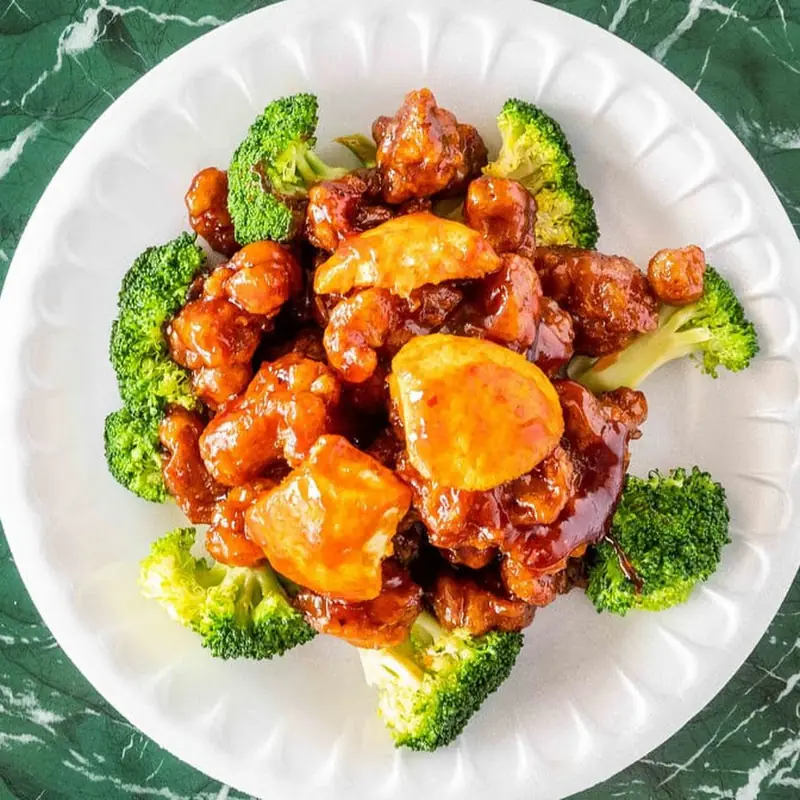 D2. Steamed Chicken with Mixed Vegetables