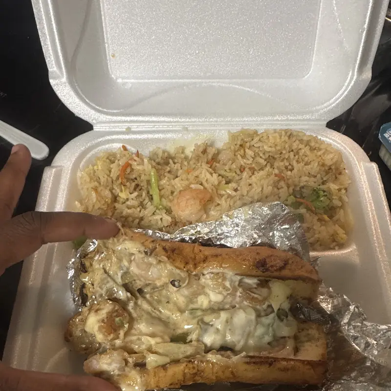Fried Fish Burger