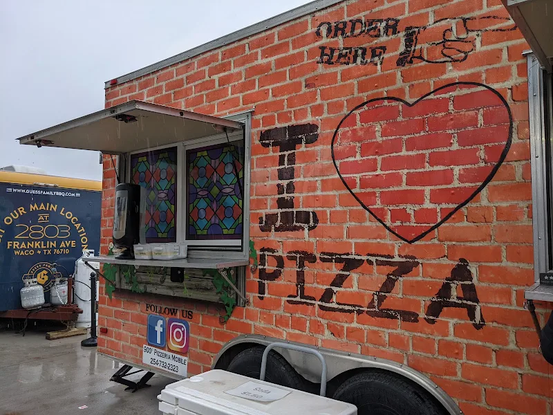 The pizza truck