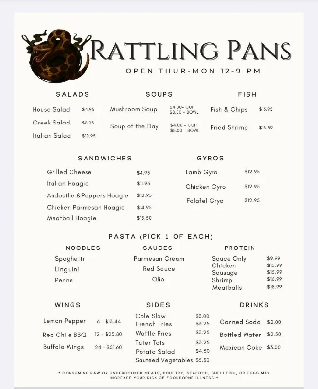 Rattling Pans