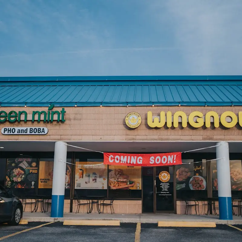 WingNow x Green Mint Pho and Boba