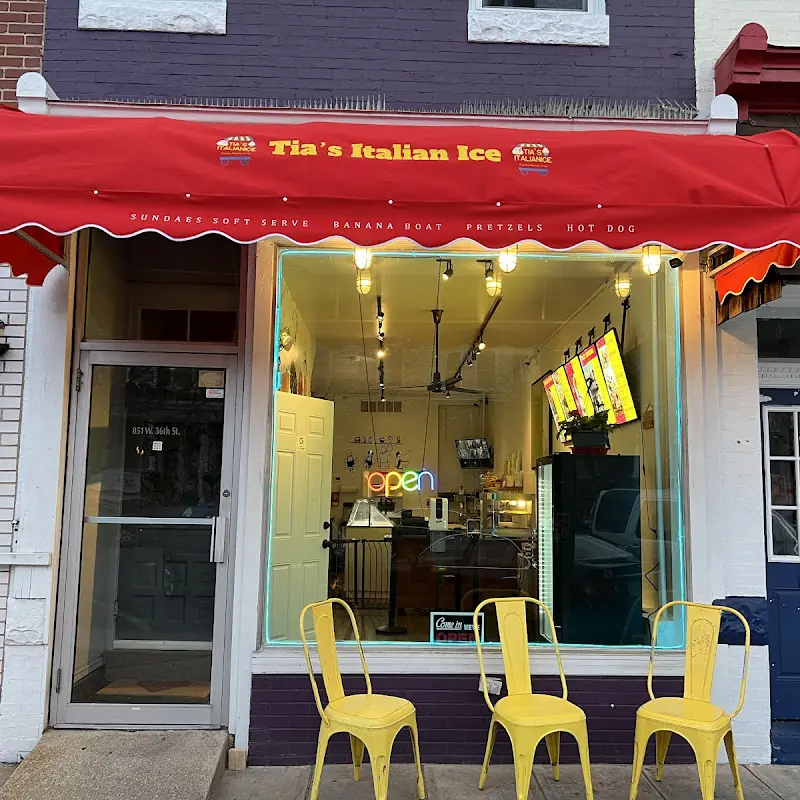 Tia’s Italian ice