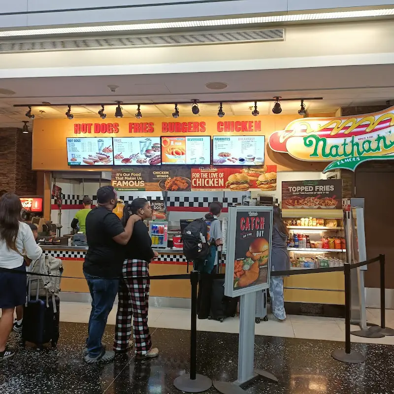 Nathan's Famous Hot Dogs by Gate 21