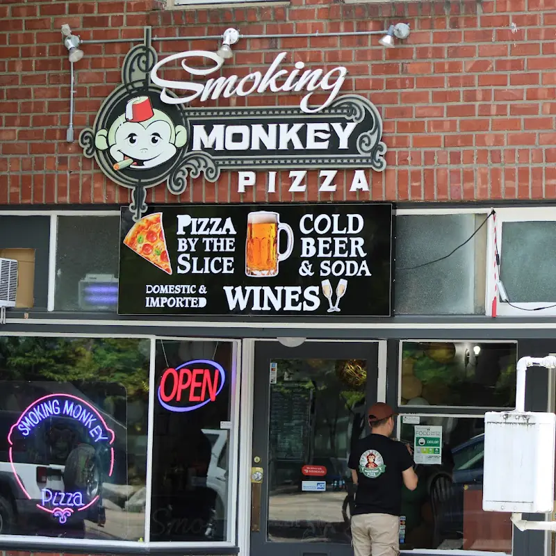 Smoking Monkey Pizza