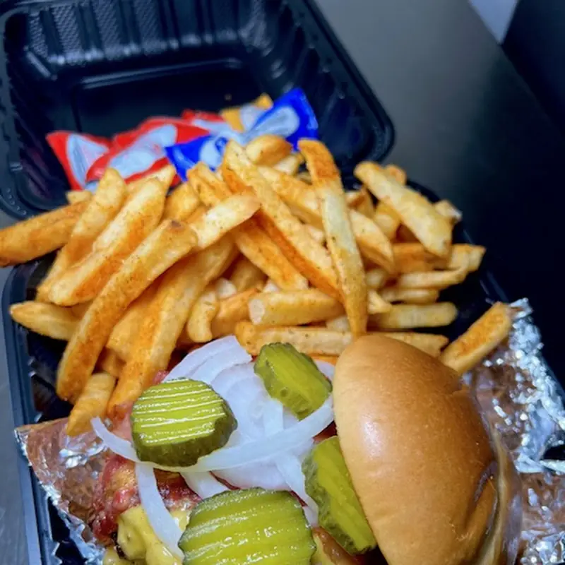 Single Smash Burger