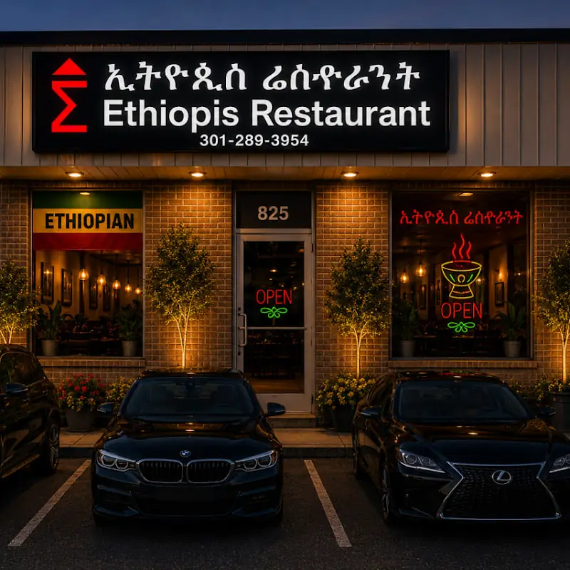 Ethiopis Menu