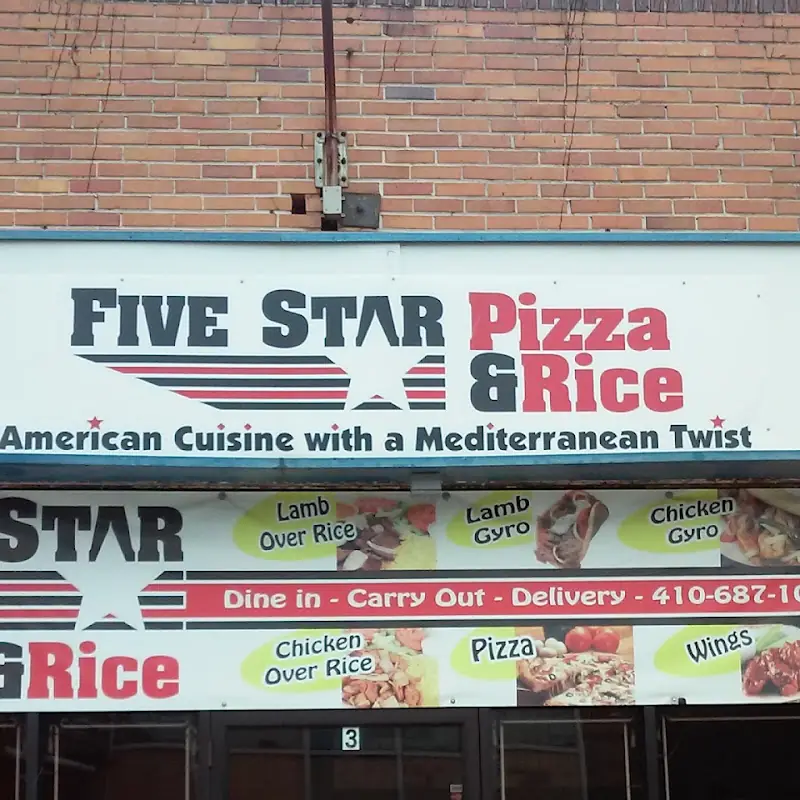 Five Star Pizza And Rice