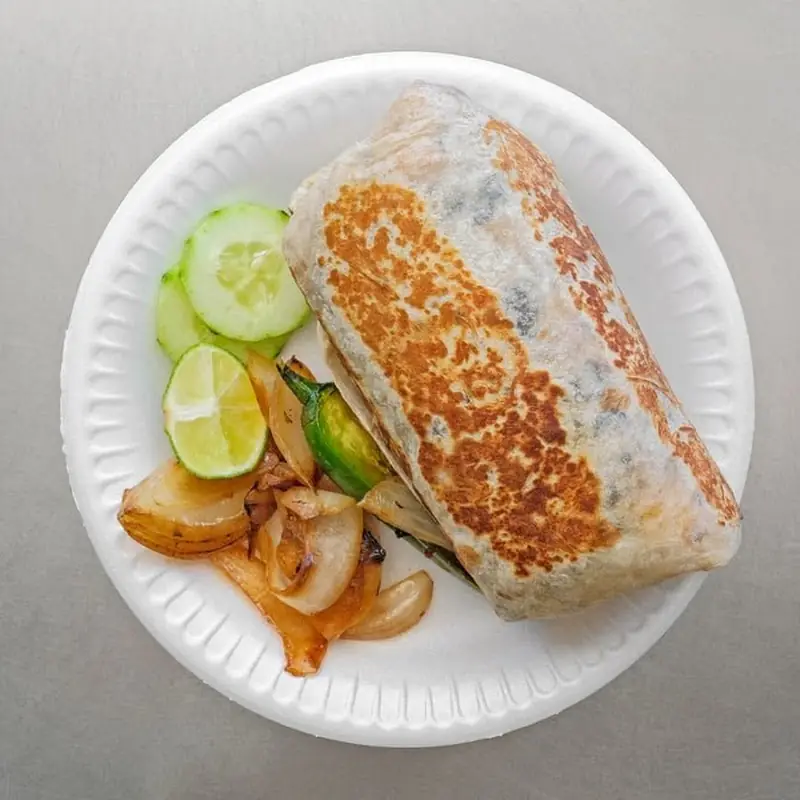 Burrito Solo de Frijol y Queso / Beans and Cheese Burrito