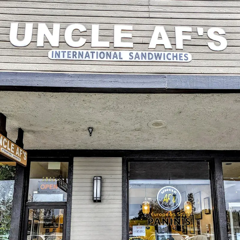 Uncle Af's international Sandwiches