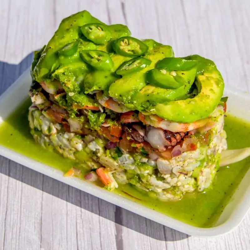 Tostada Mixta / Mixed Tostada