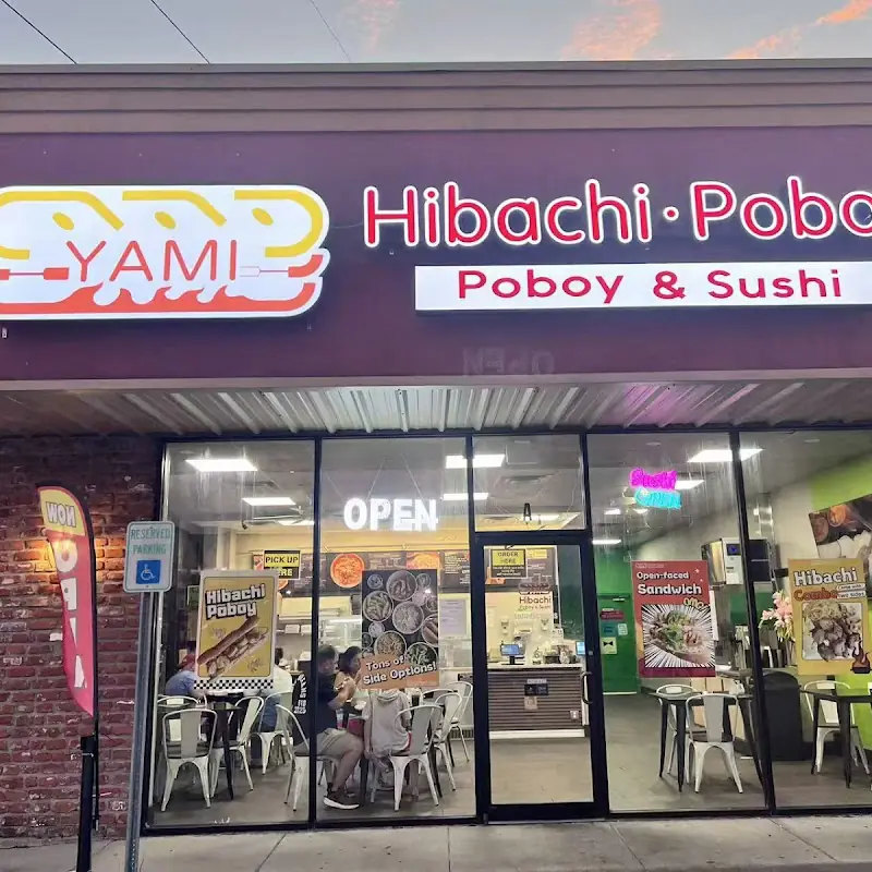 Yami Hibachi and poboy