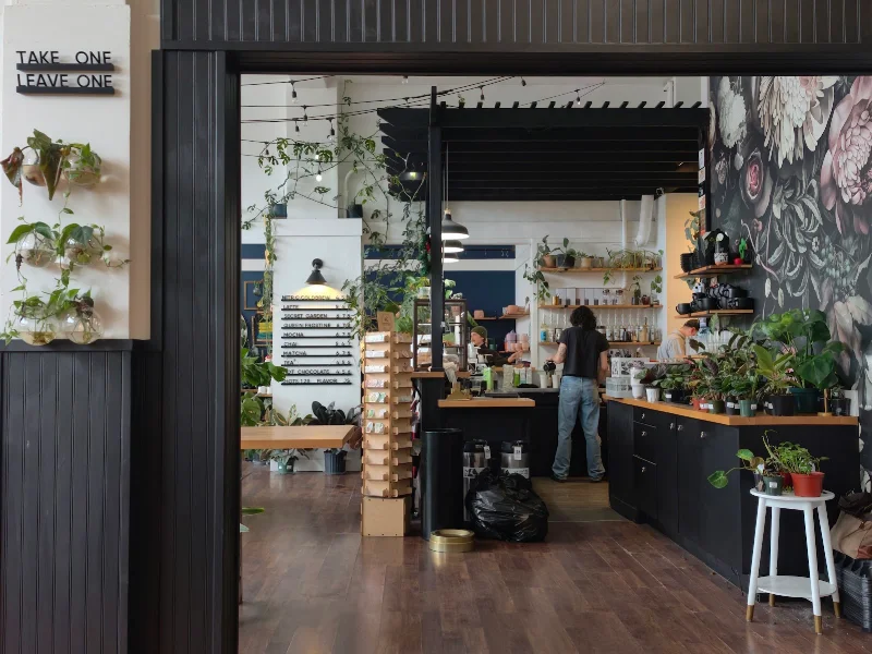 Greenhouse Coffee + Plants