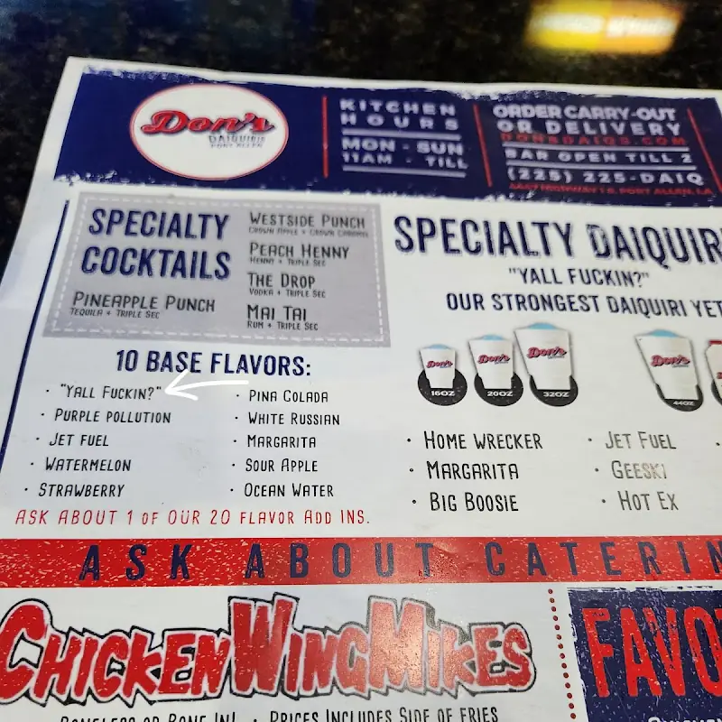 Don's Daiquiris Westside