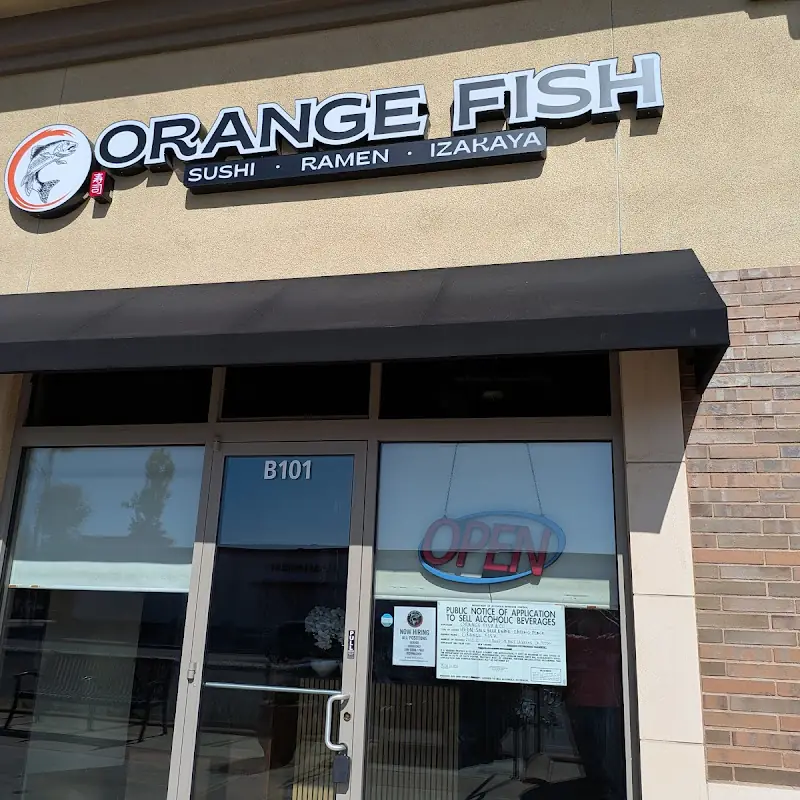 Orange Fish Sushi