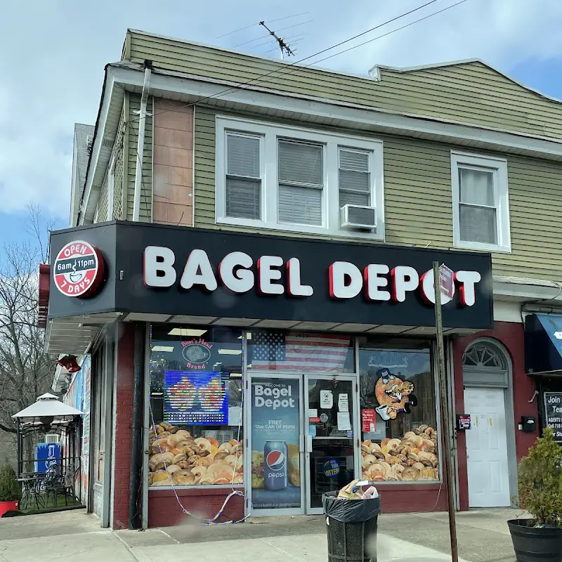 Bacon and Cheese Bagel