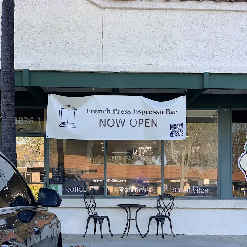 French Press espresso bar