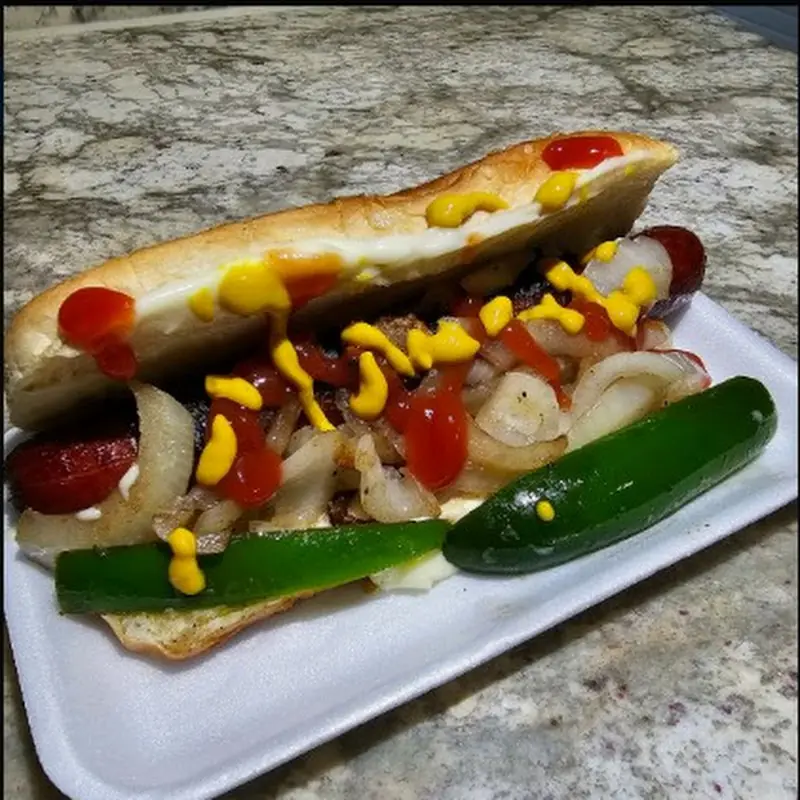 Bacon Wrapped Hot Dog
