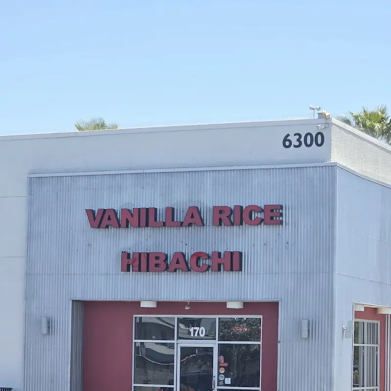 Vanilla Rice Hibachi