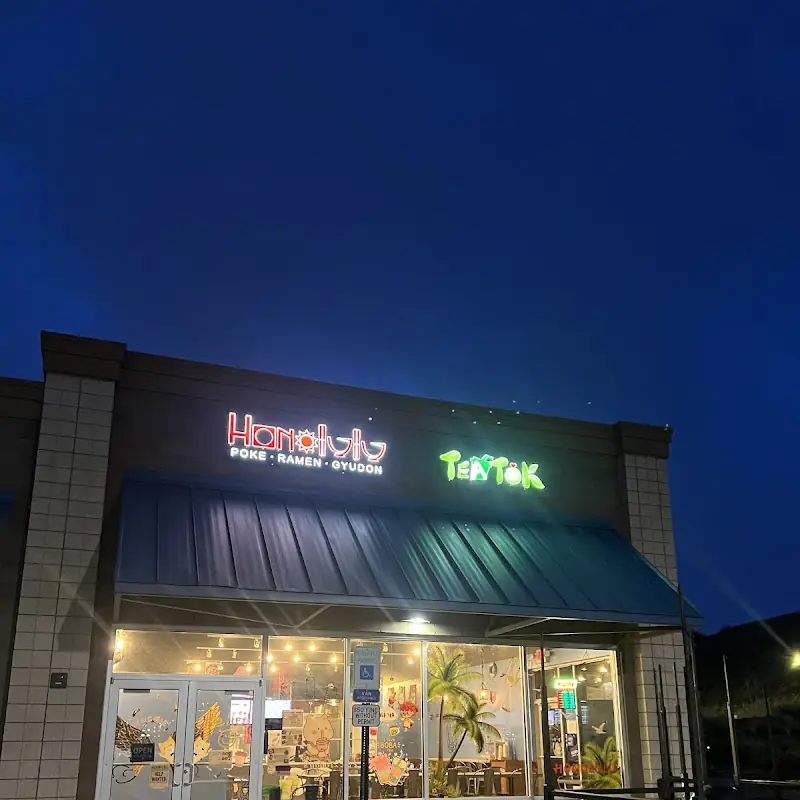 Honolulu ramen poke, TeaTok